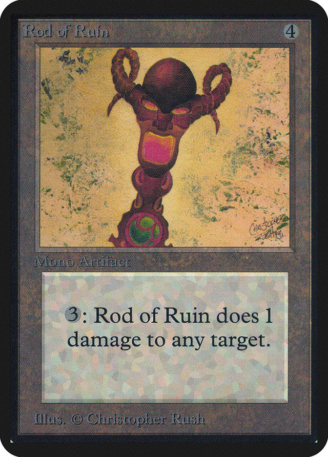 Rod of Ruin [Limited Edition Alpha] | Devastation Store