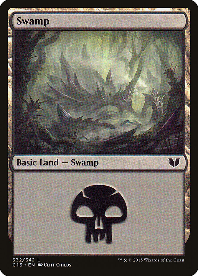 Swamp (332) [Commander 2015] - Devastation Store | Devastation Store