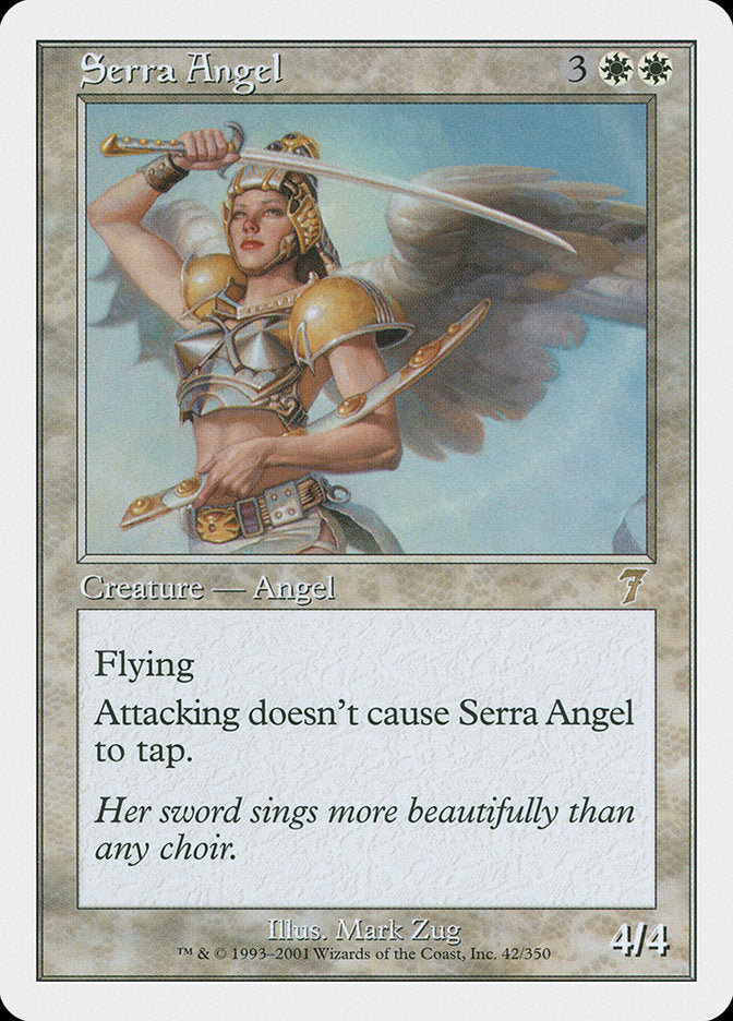 Serra Angel [Seventh Edition] | Devastation Store