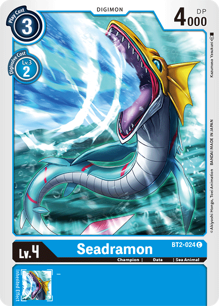 Seadramon [BT2-024] [Release Special Booster Ver.1.5] | Devastation Store