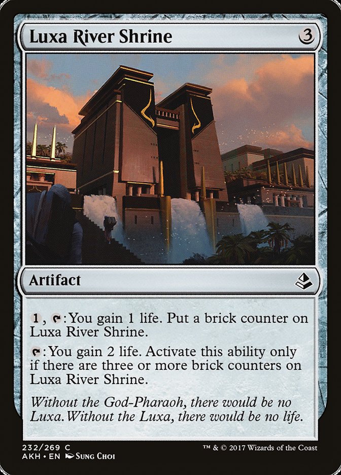 Luxa River Shrine [Amonkhet] | Devastation Store