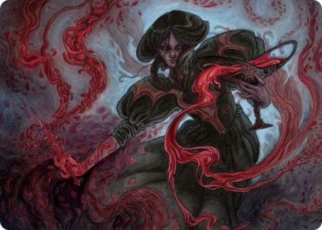 Change of Fortune Art Card [Innistrad: Crimson Vow Art Series] | Devastation Store