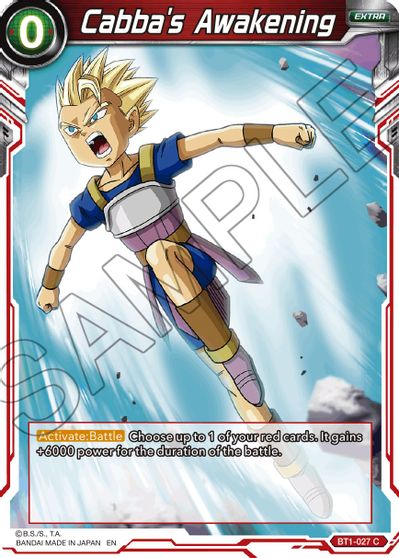 Cabba's Awakening (Reprint) (BT1-027) [Battle Evolution Booster] | Devastation Store