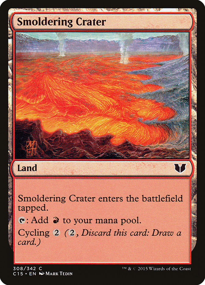 Smoldering Crater [Commander 2015] - Devastation Store | Devastation Store