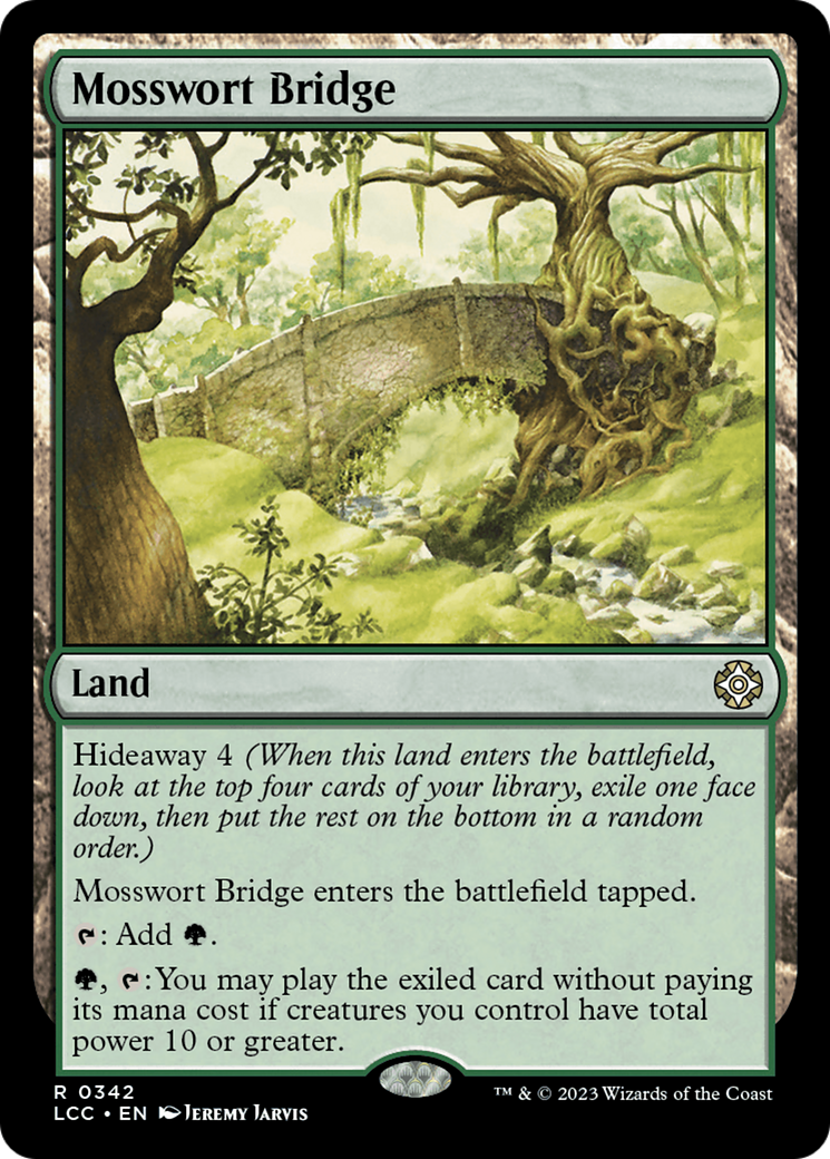 Mosswort Bridge [The Lost Caverns of Ixalan Commander] | Devastation Store