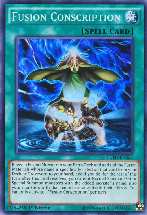 Fusion Conscription [FUEN-EN057] Super Rare | Devastation Store