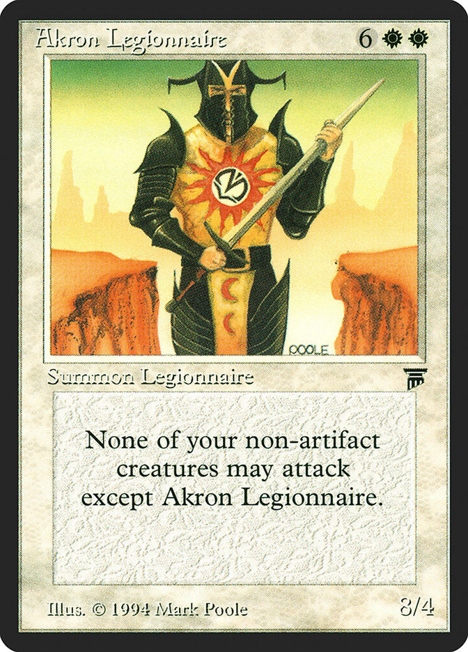 Akron Legionnaire [Legends] - Devastation Store | Devastation Store