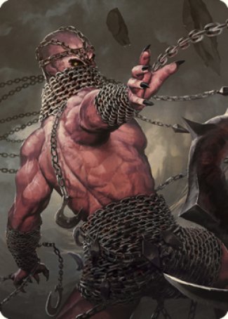 Chain Devil Art Card [Commander Legends: Battle for Baldur's Gate Art Series] | Devastation Store