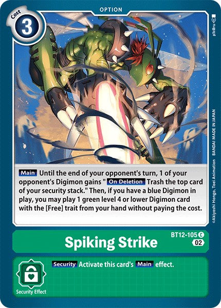 Spiking Strike [BT12-105] [Across Time] | Devastation Store