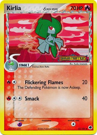 Kirlia (33/101) (Delta Species) (Stamped) [EX: Dragon Frontiers] | Devastation Store