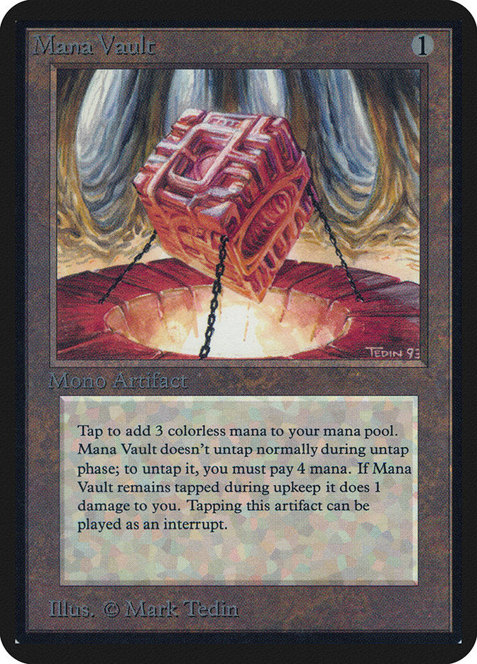 Mana Vault [Limited Edition Alpha] | Devastation Store