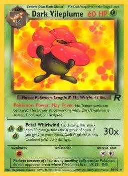 Dark Vileplume (30/82) [Team Rocket Unlimited] | Devastation Store