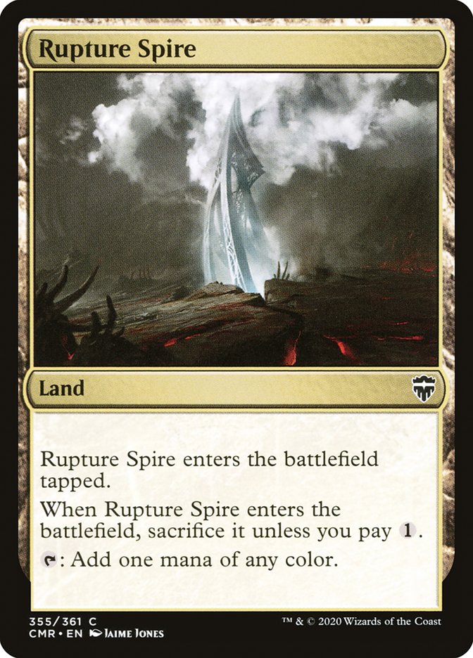 Rupture Spire [Commander Legends] | Devastation Store