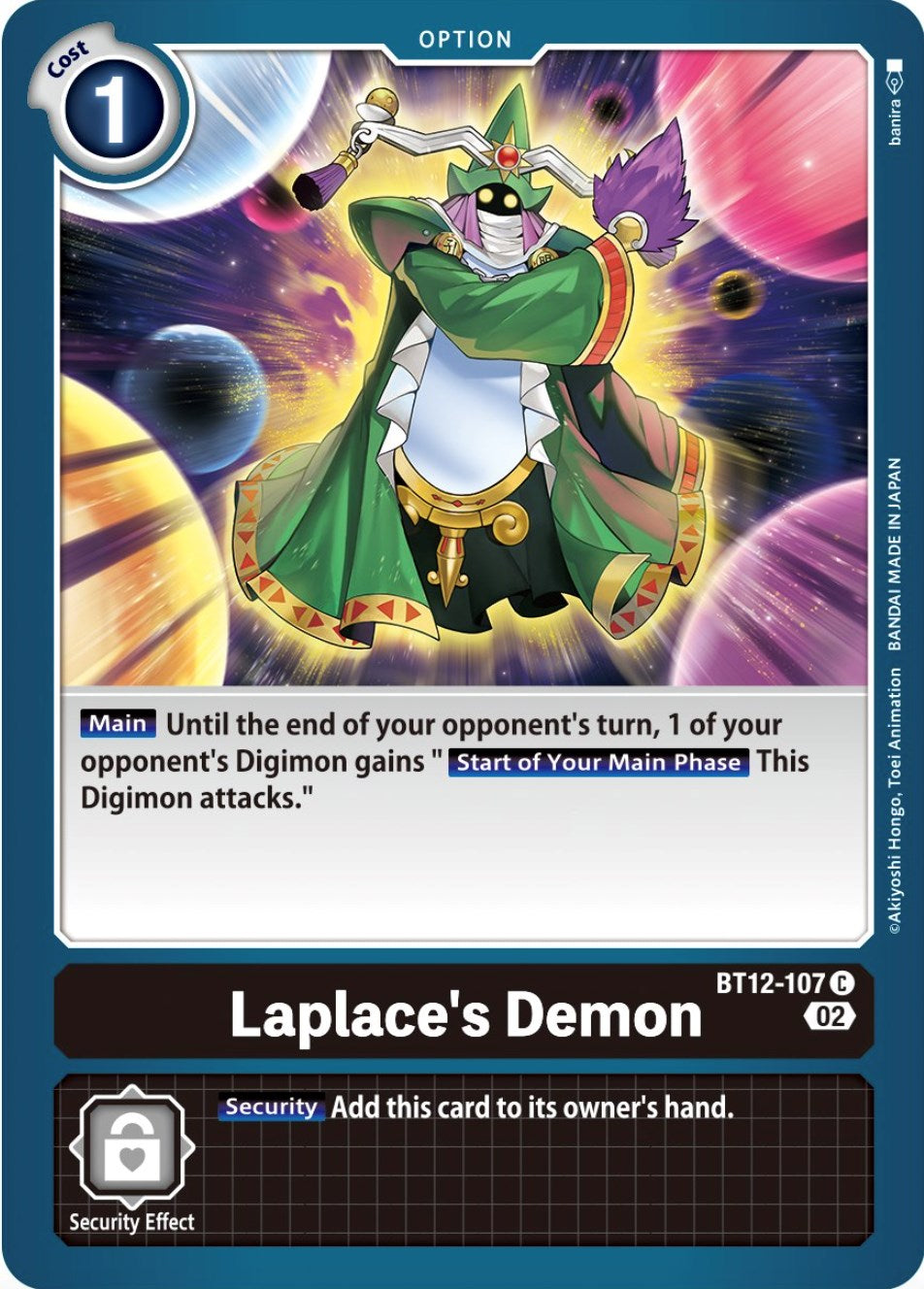 Laplace's Demon [BT12-107] [Across Time] | Devastation Store