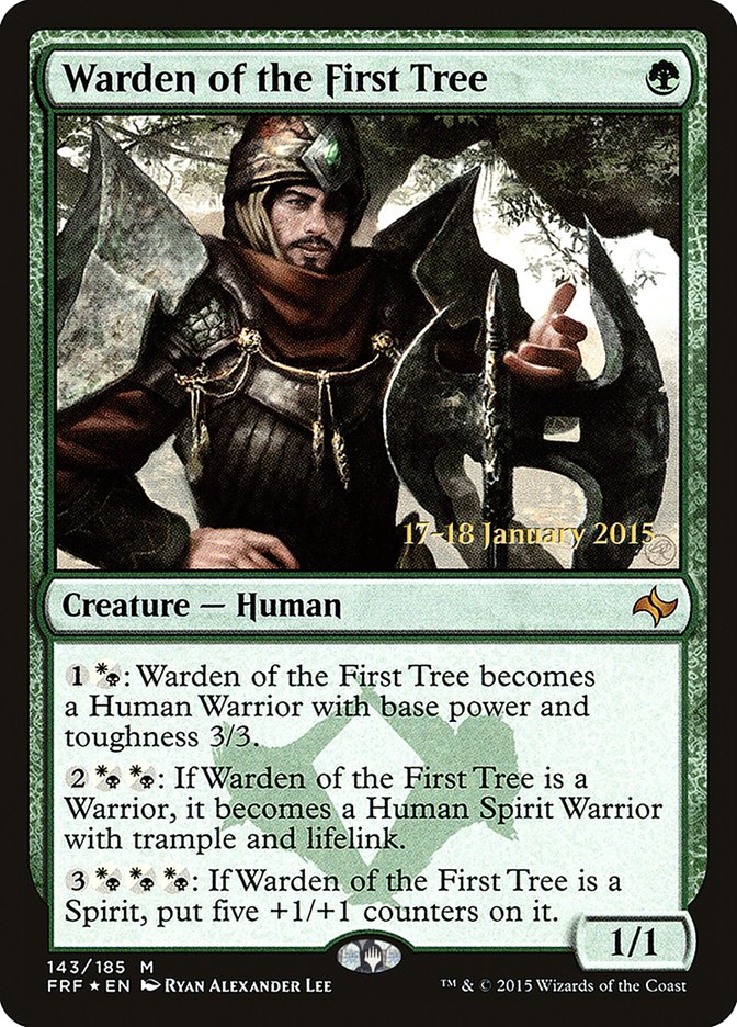 Warden of the First Tree  [Fate Reforged Prerelease Promos] | Devastation Store