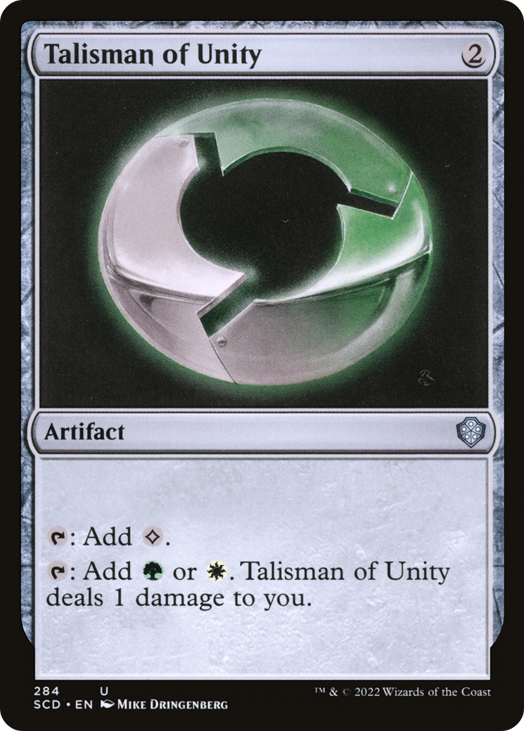 Talisman of Unity [Starter Commander Decks] | Devastation Store