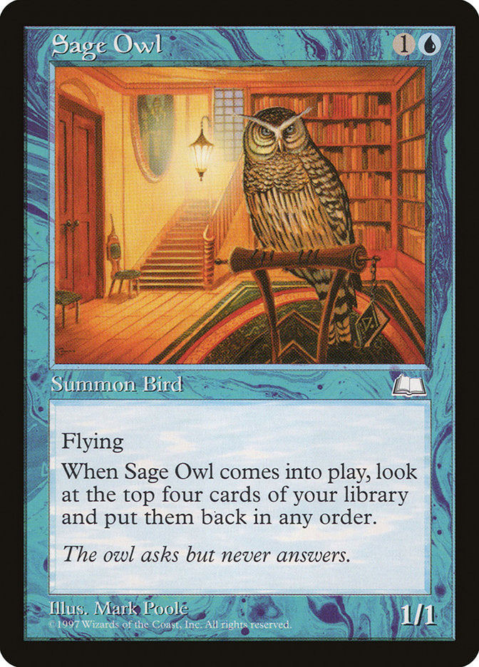 Sage Owl [Weatherlight] - Devastation Store | Devastation Store