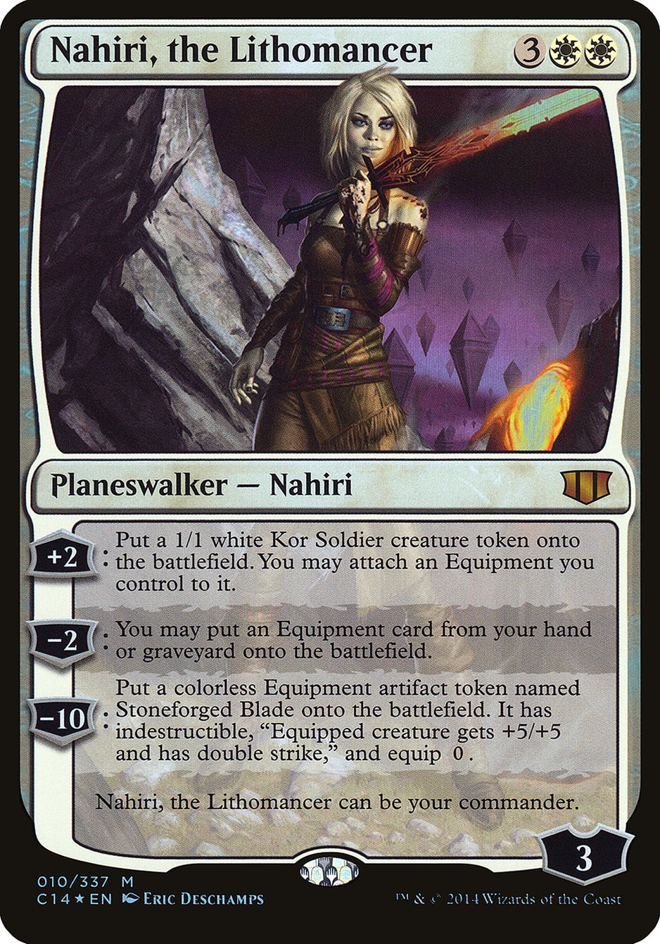 Nahiri, the Lithomancer (Oversized) [Commander 2014 Oversized] | Devastation Store