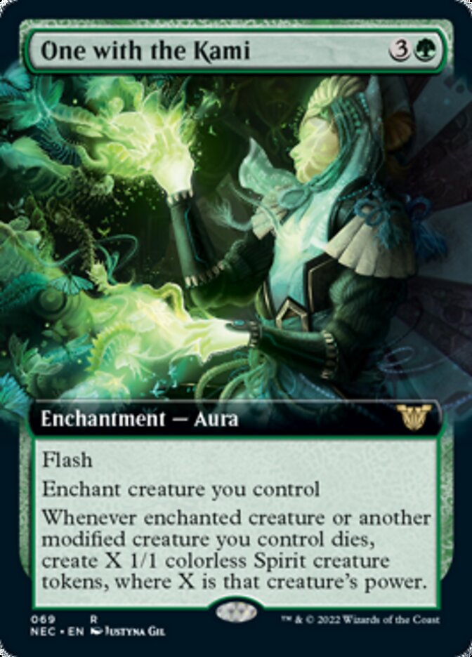 One with the Kami (Extended) [Kamigawa: Neon Dynasty Commander] | Devastation Store