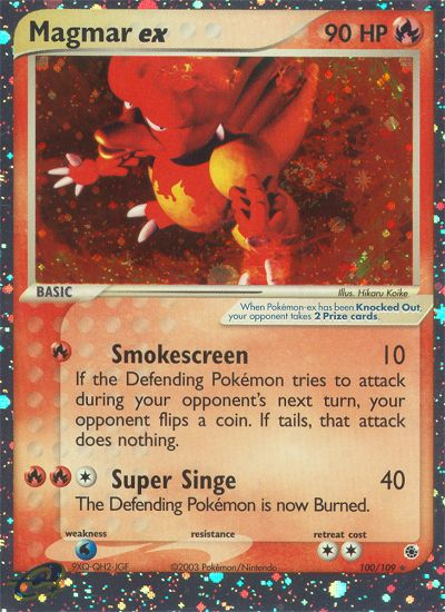 Magmar ex (100/109) [EX: Ruby & Sapphire] | Devastation Store