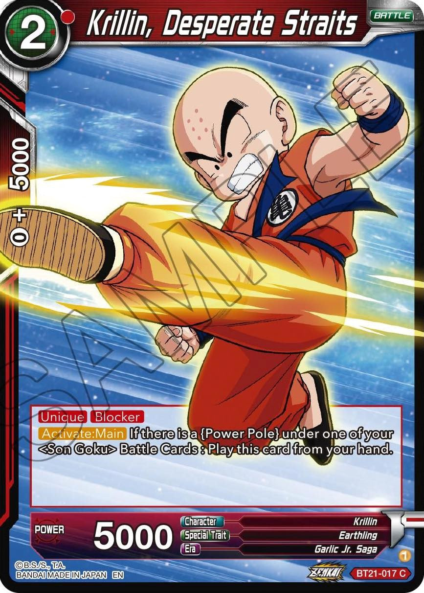 Krillin, Desperate Straits (BT21-017) [Wild Resurgence] | Devastation Store
