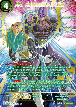Hit, Assassin's Strike (SPR) [BT16-061] | Devastation Store