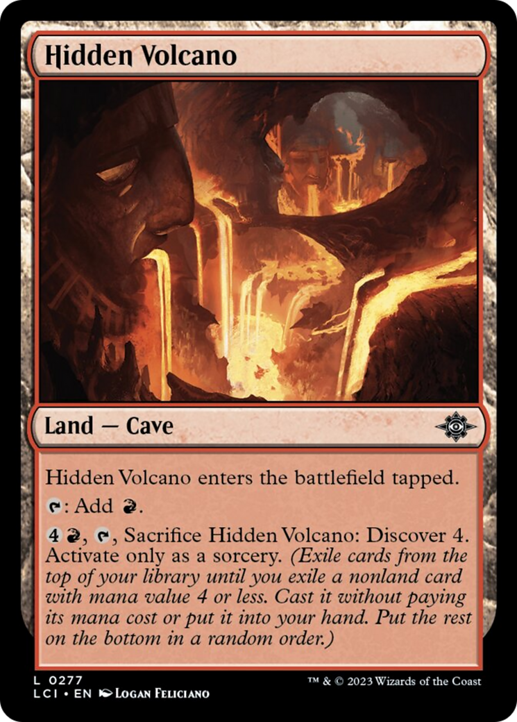 Hidden Volcano [The Lost Caverns of Ixalan] | Devastation Store