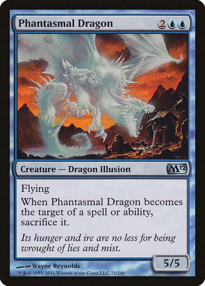 Phantasmal Dragon [Magic 2012] | Devastation Store