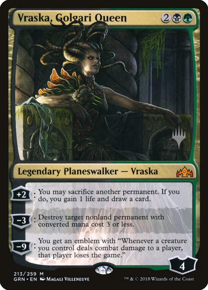 Vraska, Golgari Queen (Promo Pack) [Guilds of Ravnica Promos] | Devastation Store