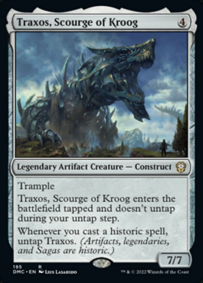 Traxos, Scourge of Kroog [Dominaria United Commander] | Devastation Store