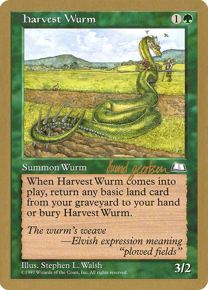 Harvest Wurm (Svend Geertsen) [World Championship Decks 1997] | Devastation Store