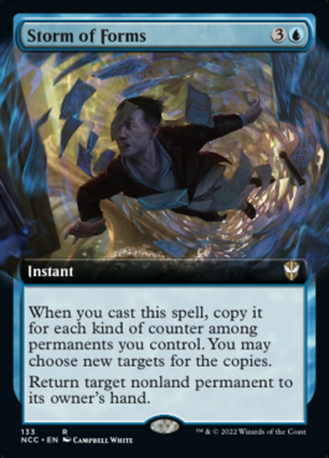 Storm of Forms (Extended Art) [Streets of New Capenna Commander] | Devastation Store