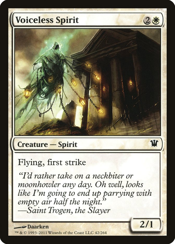 Voiceless Spirit [Innistrad] | Devastation Store