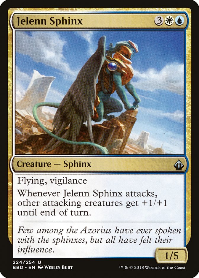 Jelenn Sphinx [Battlebond] - Devastation Store | Devastation Store