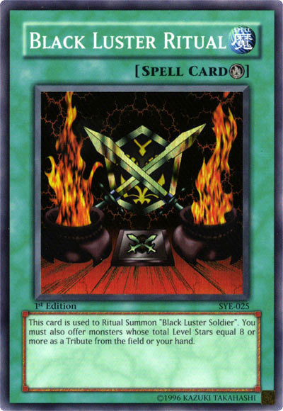 Black Luster Ritual [SYE-025] Super Rare | Devastation Store