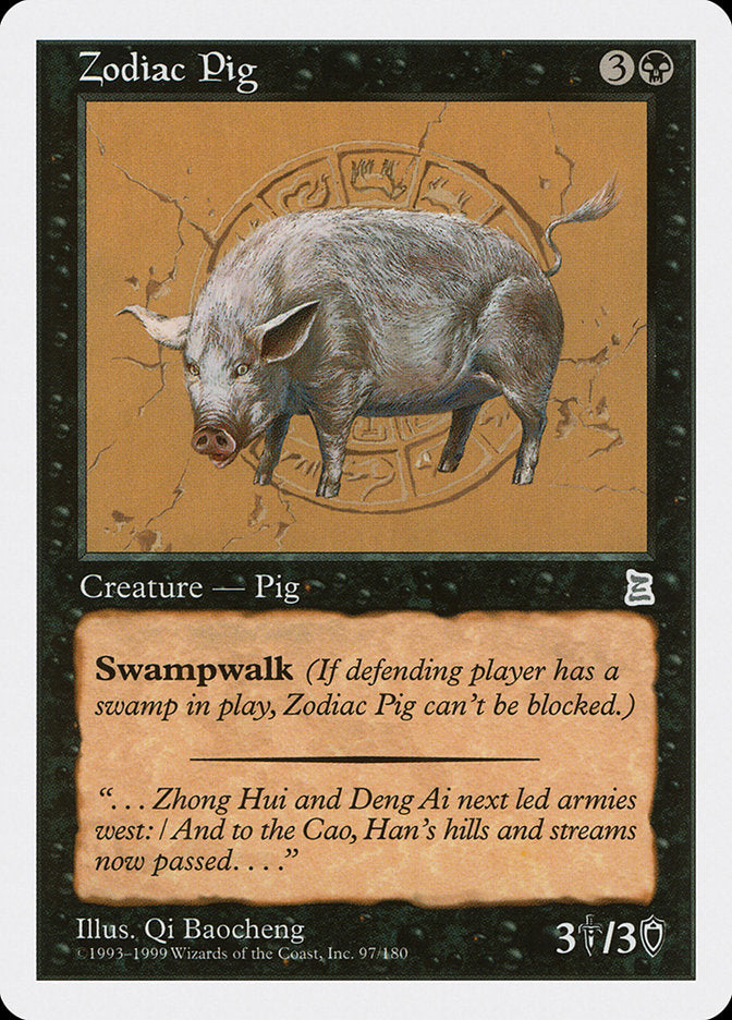 Zodiac Pig [Portal Three Kingdoms] - Devastation Store | Devastation Store