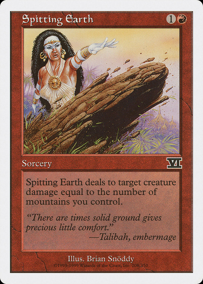 Spitting Earth [Classic Sixth Edition] | Devastation Store