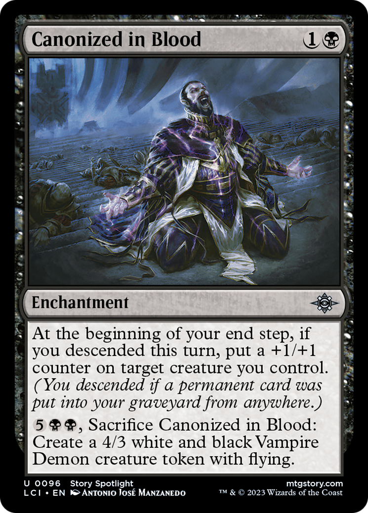 Canonized in Blood [The Lost Caverns of Ixalan] | Devastation Store