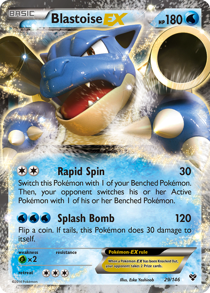 Blastoise EX (29/146) [XY: Base Set] | Devastation Store