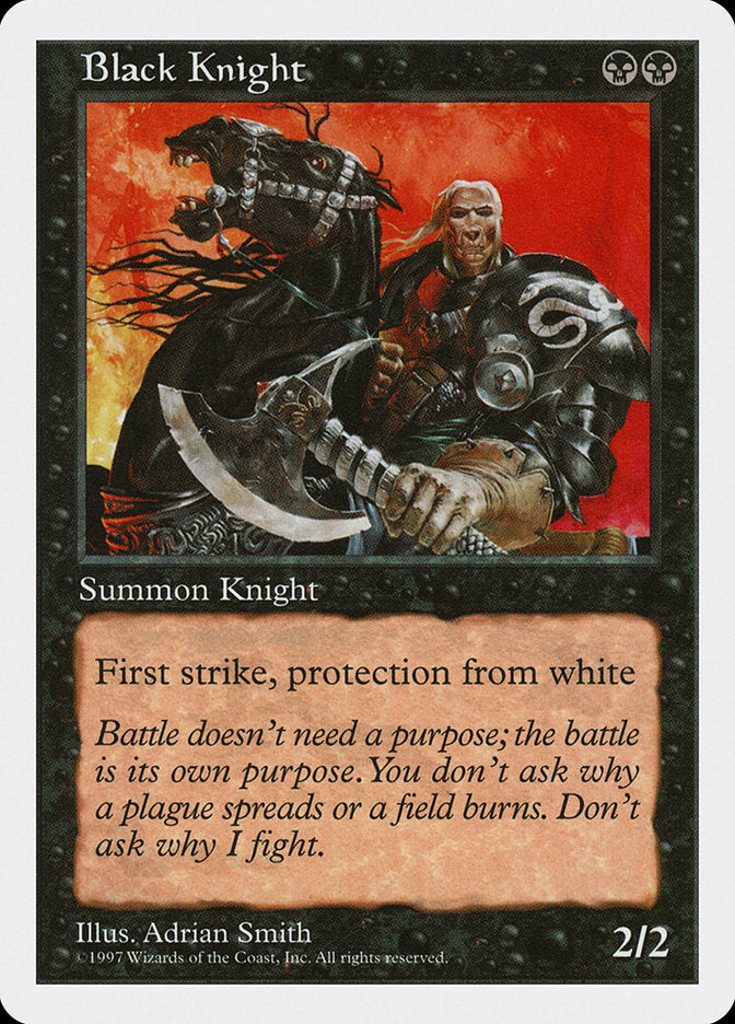 Black Knight [Fifth Edition] | Devastation Store