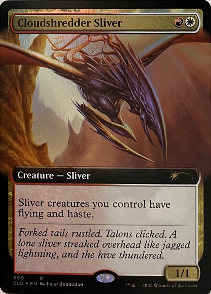 Cloudshredder Sliver (Extended Art) [Secret Lair Drop Promos] | Devastation Store