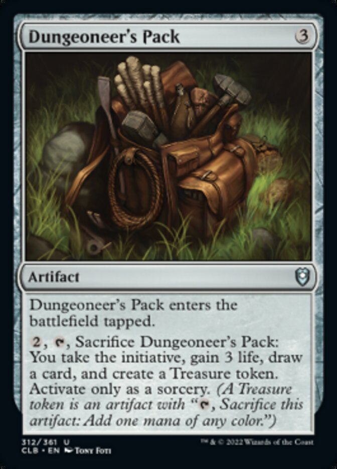 Dungeoneer's Pack [Commander Legends: Battle for Baldur's Gate] | Devastation Store