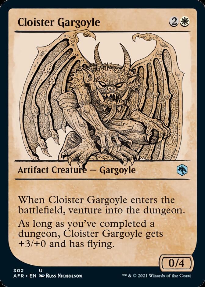 Cloister Gargoyle  (Showcase) [Dungeons & Dragons: Adventures in the Forgotten Realms] | Devastation Store