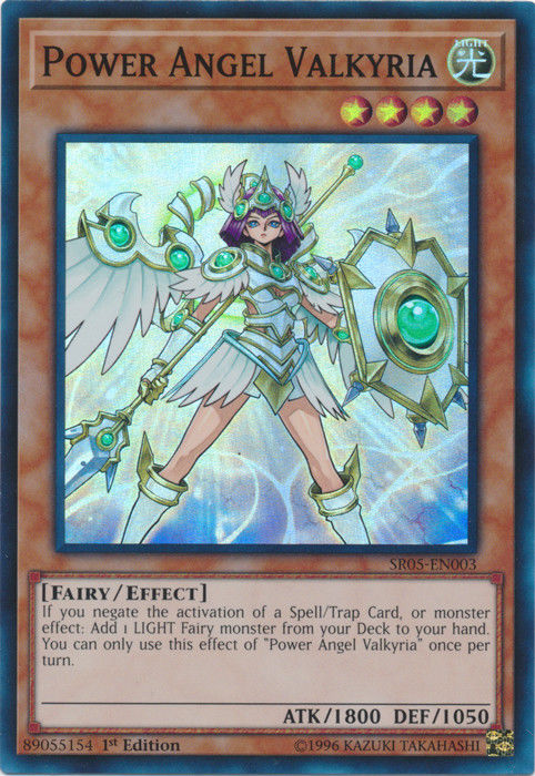 Power Angel Valkyria [SR05-EN003] Super Rare | Devastation Store