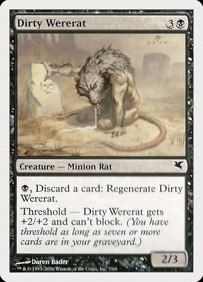 Dirty Wererat [Hachette UK] | Devastation Store