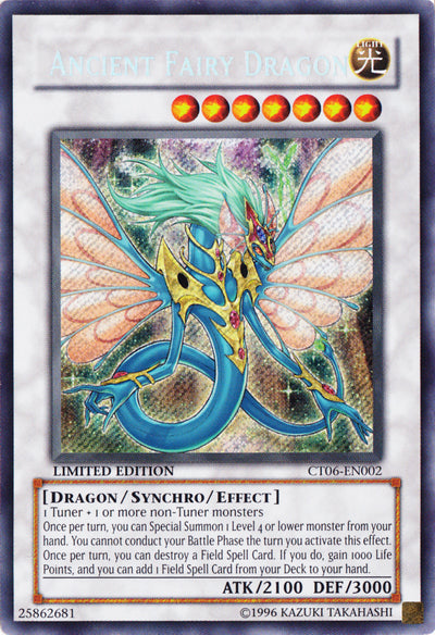 Ancient Fairy Dragon [CT06-EN002] Secret Rare | Devastation Store