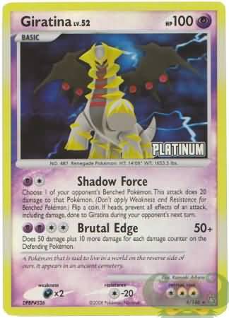 Giratina (4/146) [Burger King Promos: 2009 Collection] | Devastation Store