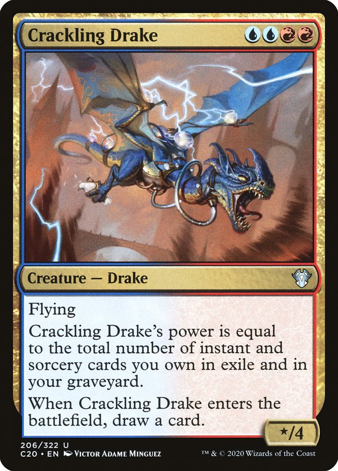 Crackling Drake [Commander 2020] | Devastation Store