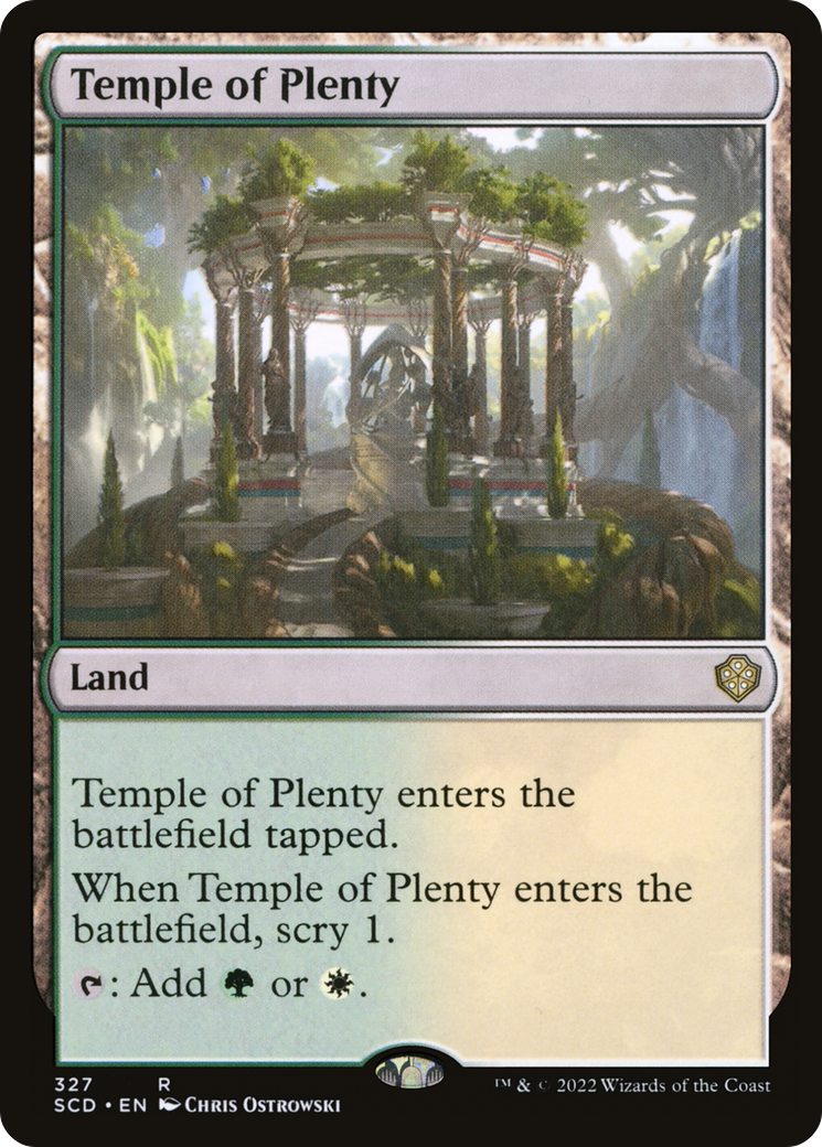 Temple of Plenty [Starter Commander Decks] | Devastation Store