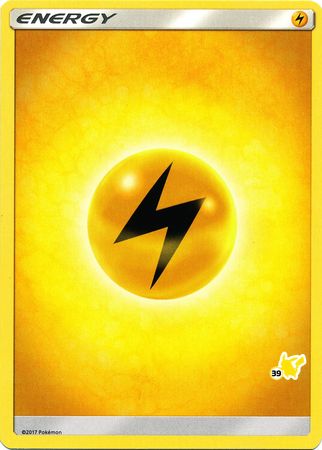 Lightning Energy (Pikachu Stamp #39) [Battle Academy 2020] | Devastation Store